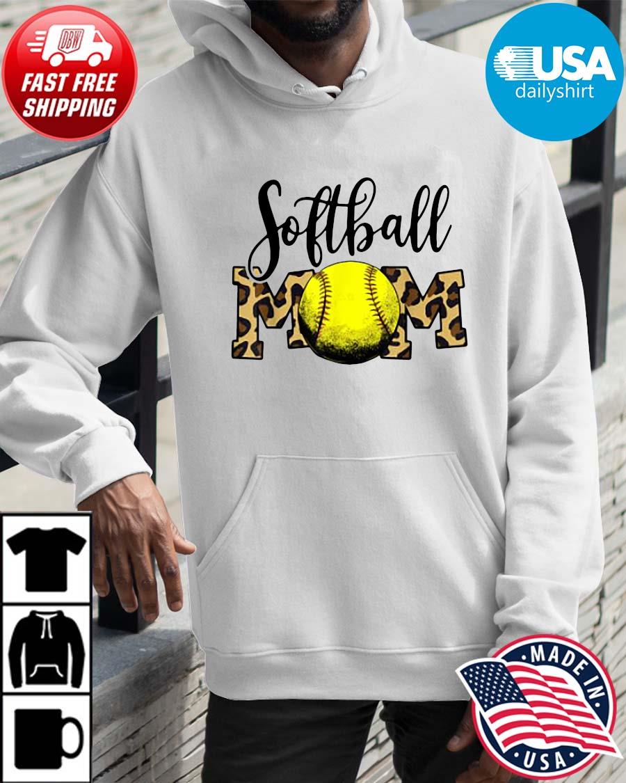Softball Mom Shirt Hoodie trangs