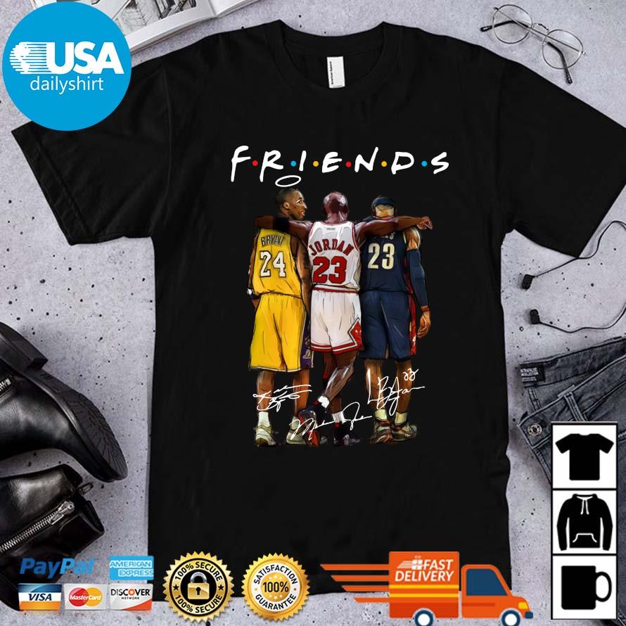 Kobe Bryant Michael Jordan & Lebron James T-Shirt Sz XL NEW