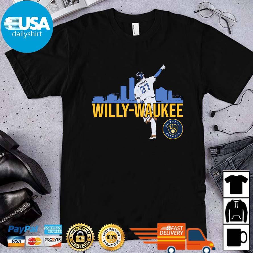 Willy-Waukee Willy Adames Milwaukee Brewers shirt, hoodie, sweater, long  sleeve and tank top