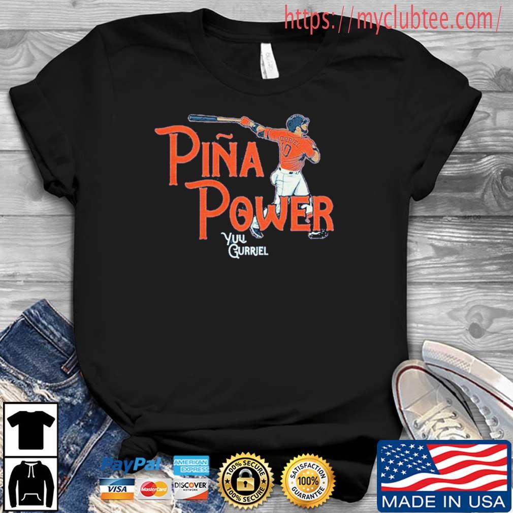 Houston Astros La Pina Power funny face shirt