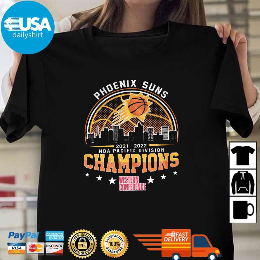 Phoenix Suns 2021-2022 NBA Pacific Division Champions Western Conference  shirt, hoodie, sweater, long sleeve and tank top