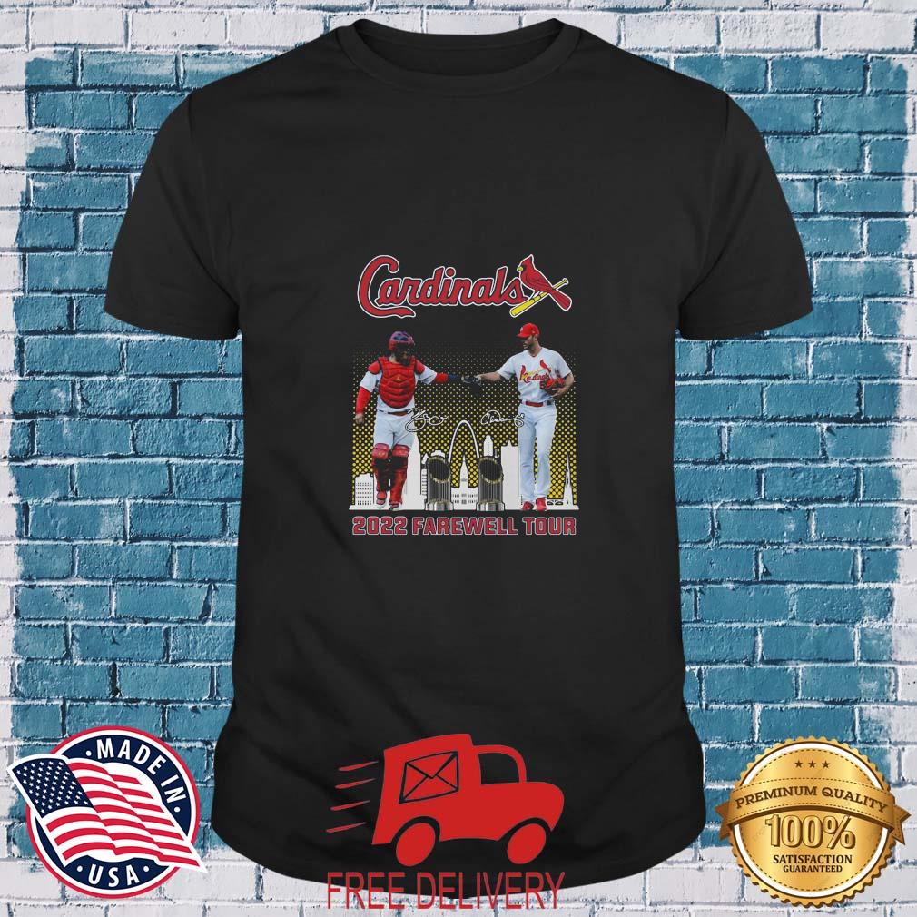 st louis cardinals 2022 farewell tour signatures shirt, hoodie, longsleeve  tee, sweater