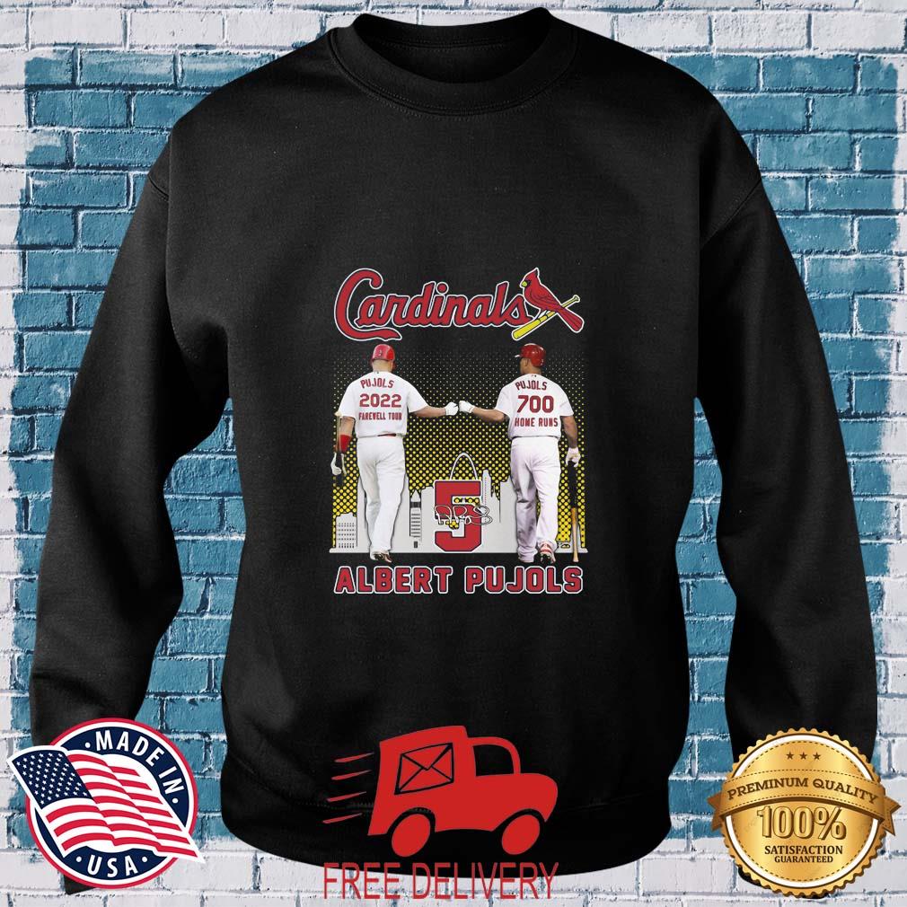 Albert Pujols T-Shirt St Louis Cardinals 2022 Farewell Tour Signatures,  hoodie, sweater, long sleeve and tank top
