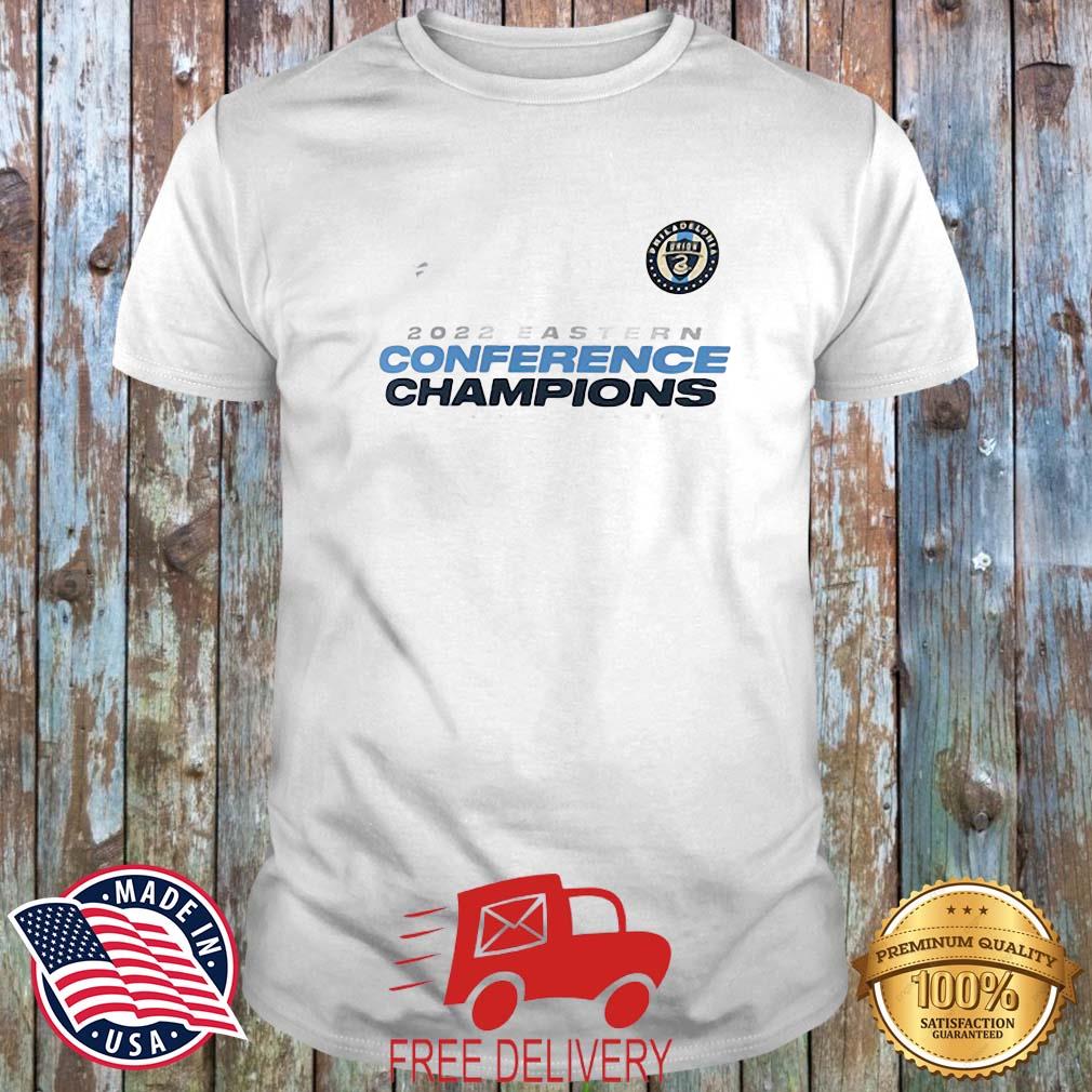 Philadelphia Union 2022 MLS Eastern Conference Champions Locker Room Shirt