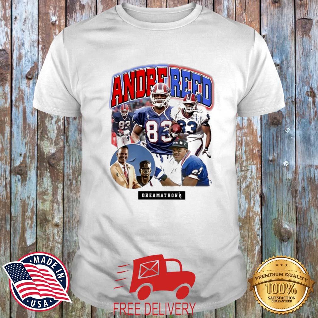 Buffalo Bills Andre Reed Dreamathon shirt