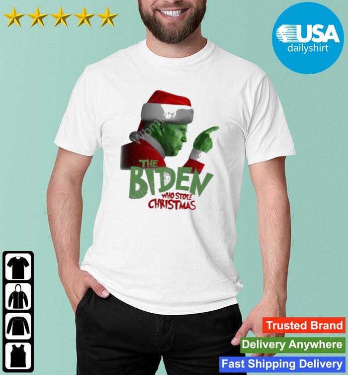 Grinch The Biden Who Stole Christmas 2022 sweater