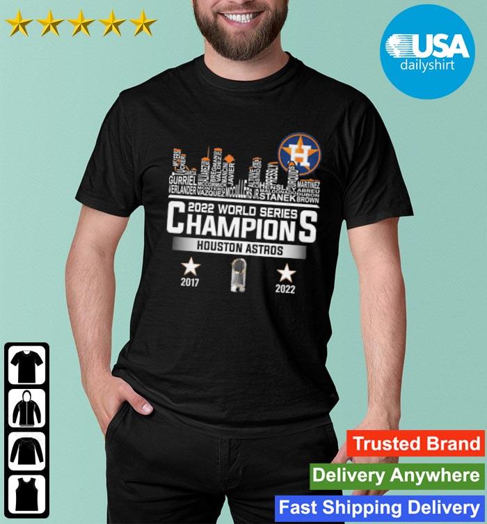 Houston astros world series champions 2017-2022 shirt, hoodie, sweater, long  sleeve and tank top