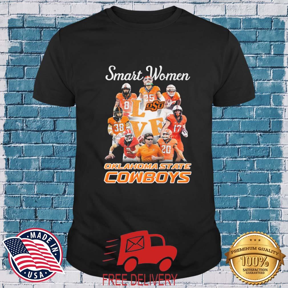 Smart Women Oklahoma State Cowboys shirt