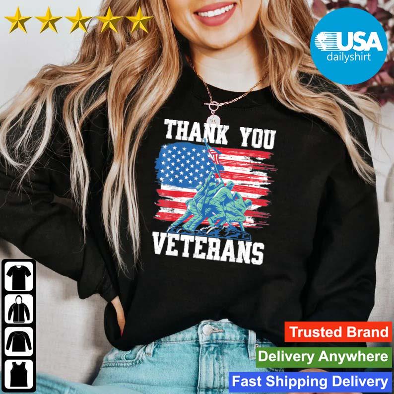 Veterans Day Thank You Veterans US Military Soldiers Shirt