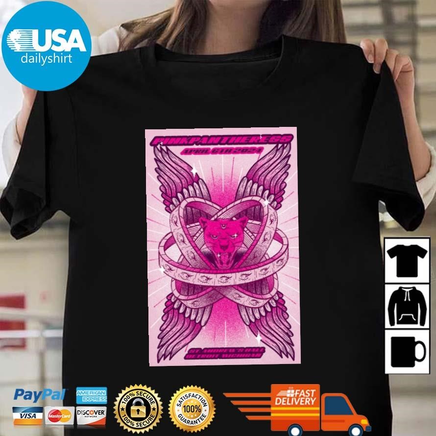 Original Pinkpantheress Detroit MI Apr 6 2024 Shirt