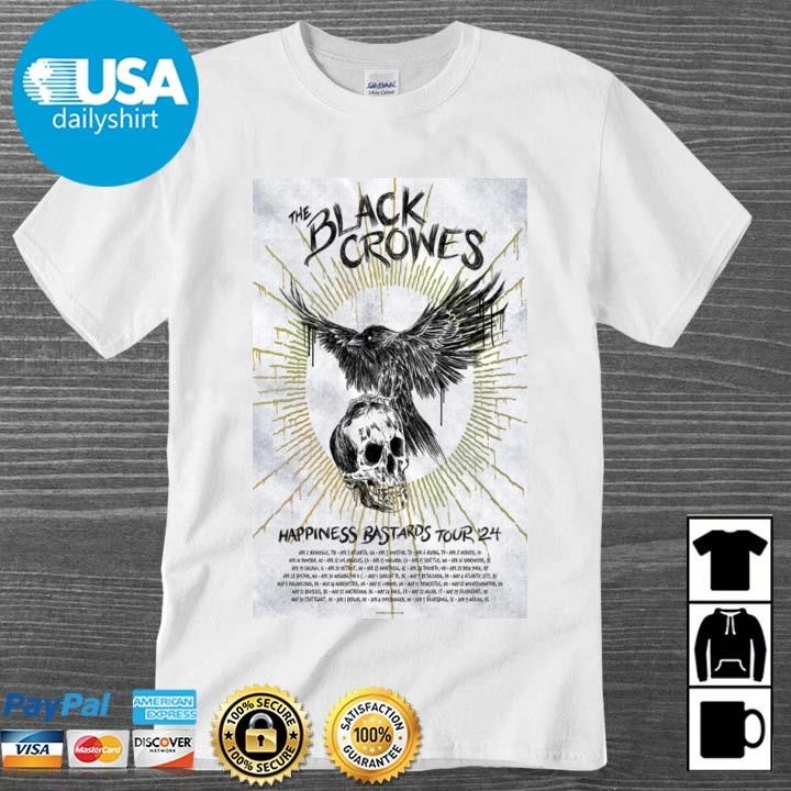 Original The Black Crowes April 20 Detroit MI Shirt