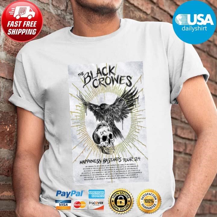 Original The Black Crowes April 20 Detroit MI T-Shirt